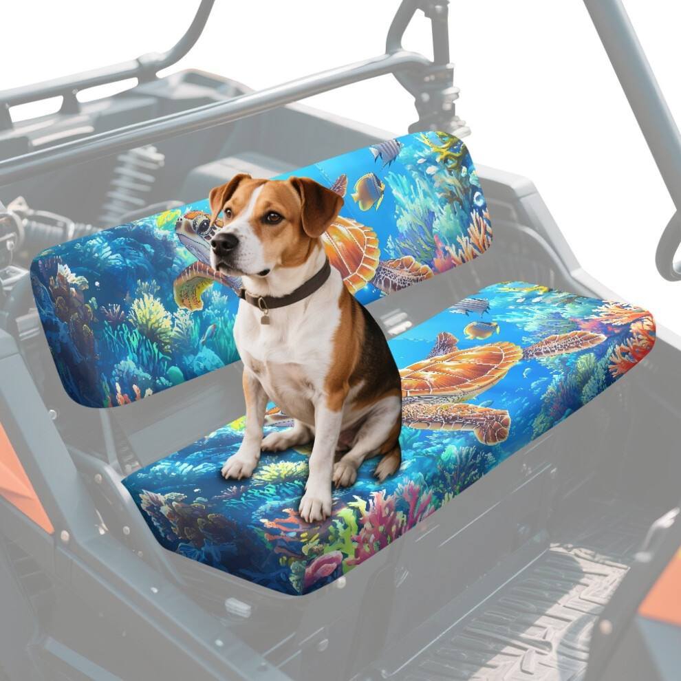 Utv Seat Covers For Kawasaki Mule 2-Pack Waterproof 902370208485