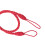 2 S Curtain Tiebacks Room Bedroom Red 5