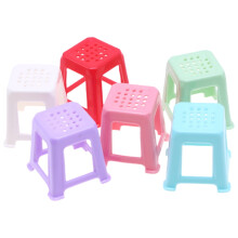 NICEXMAS Mini Dollhouse Accessory Plastic 6Pcs 1.6In