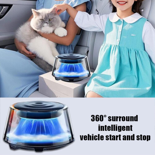 Smart Car Fragrance Diffuser Auto Freshener Cloud Mist With Exquisite Light Decorative Type-C Diffuser Rechargeable 1