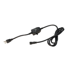 Leakage Winter 74.8 Inch Ground-Protected Power Cord for Snow Melting Pad