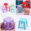 NICEXMAS Mini Dollhouse Accessory Plastic 6Pcs 1.6In 2