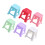 NICEXMAS Mini Dollhouse Accessory Plastic 6Pcs 1.6In 8
