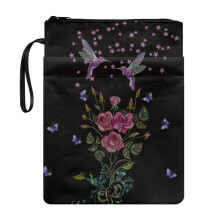 Polyester Bible Cover Vintage Zipper Pouch Book Club Gifts Church Book Lovers Gifts