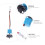 NICEXMAS Micro Wind Generator Small Wind Turbine Copper 1 Set 6