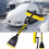 Snow Brush with Ice Scraper and Pivoting Head 3-in-1 2