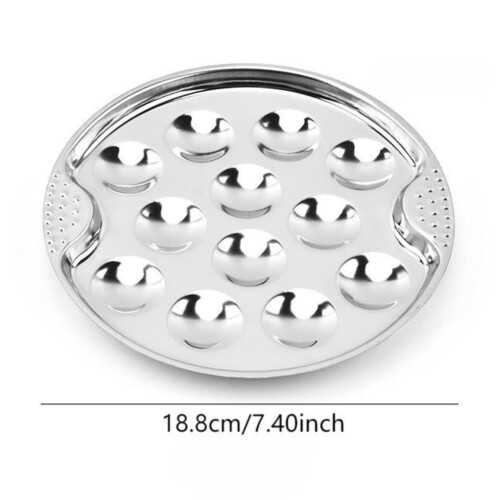 304 Stainless Steel Steamer Rack for Instant Pot – Multi-functional, Rustproof Steam Tray (Silver) 2