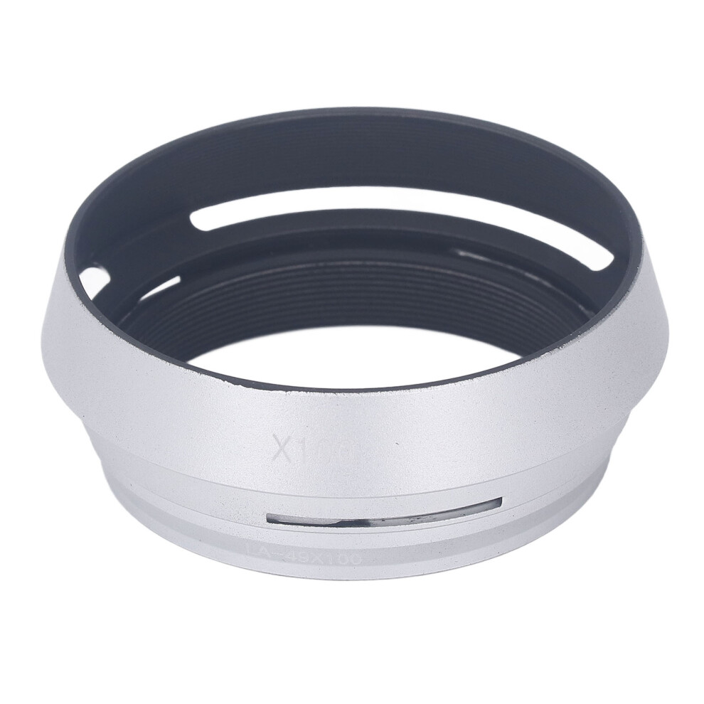 Lens Hood With Built In Adapter Ring For Fujifilm X100s And X100models Featuring Matte Finished Interior And Anodized Aluminum Alloy Structure For 9489952192604