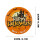 Foqnuq Halloween Papperstallrikar – Pumpamotiv, 6-pack 3