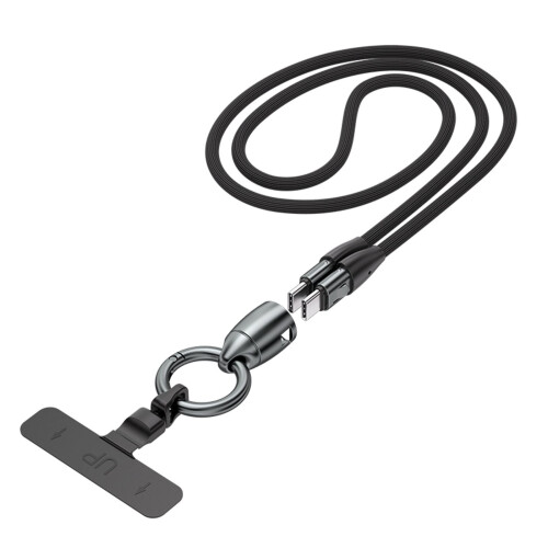 Lanyard – Cell Phone Strap with 240W USB C Charging & Data Cable