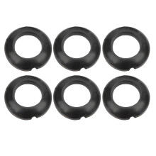 Anello di rifinitura per canna da pesca, anello di controllo dell'avvolgimento dal design professionale, materiale in gel di silicone, comodo da