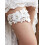 Set di giarrettiera da sposa con perle e strass 1