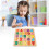 Educational Number Puzzle Blocks for Early Learning 4