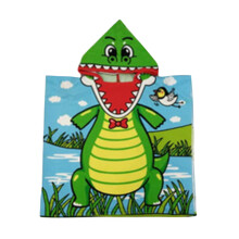 Kids Hooded Beach Towel Wearable Towel Quick Dry Soft Absorbent Poncho for Kids Swimming Pool Bath Towel 47.223.6Inch