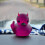 (Purple, Single middle finger) Canard Démon Déco Bureau Maison 1