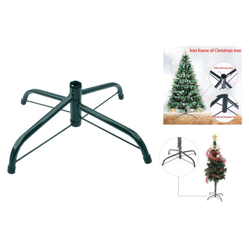 Heavy Duty Christmas Tree Stand Metal Folding Base 1