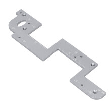 Aluminum Alloy Slotting Router Template 6 mm