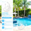 Pool Hose Set Pump Filter Replacement Swimming Cleaner Drain Vacuum Pipe 7