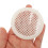 200 Pcs Plastic Hole Plug Handle Wire Airtight Curler Lid White 8