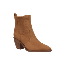 Bottes pour femmes d'inspiration western, petit talon compensé, noires, pointure 8,5