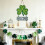 St. Patrick's Door Hanging Wooden Clover Decor 1