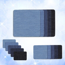 15 Pcs Repair Jean Patches Sewing Denim for Jeans Knee Applique