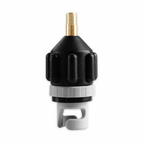 (Black) Inflatable Boat Pump Adapter for Kayak & Canoe 2