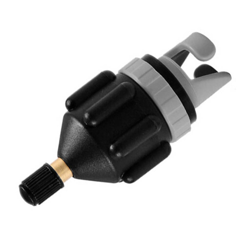 (Black) Inflatable Boat Pump Adapter for Kayak & Canoe