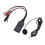 Μικρόφωνο Hands-Free Μονάδα Bluetooth AUX Ασύρματη ροή μουσικής Συμβατότητα με καθολική 6