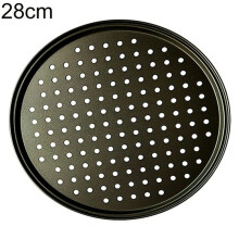 (Punch) Non-Stick Pizza Pan with Holes - Carbon Steel