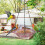 Outdoor Hanging Bird Feeder with Bath Tray for Backyard 4