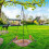 Outdoor Hanging Bird Feeder with Bath Tray for Backyard 7