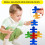 Παιχνίδια για κορίτσια Αγόρια3-6 ετών Απλά τουβλάκια δόμησης Ξύλινα παιδικά 3