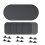 5X Car Sun Mesh Blind Rear Window UV Protector Sun Shade 1