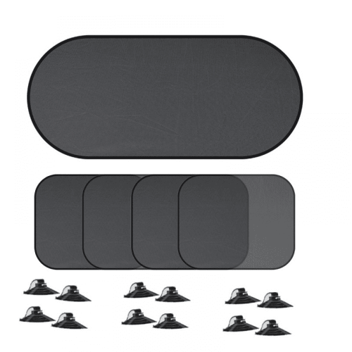 5X Car Sun Mesh Blind Rear Window UV Protector Sun Shade