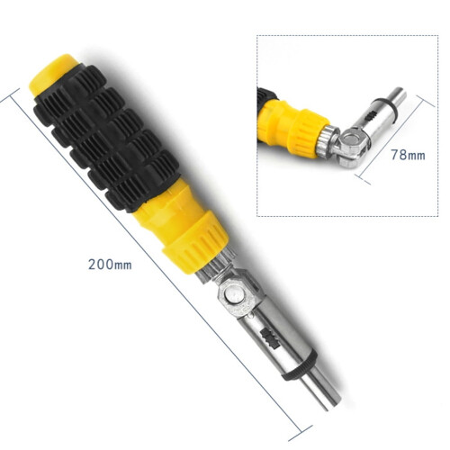 HEMOTON 41 Pcs Professional Tool Set Car Repair Tool Set 20*2.5cm 2