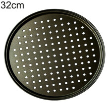 (Punch) Non-Stick Pizza Pan with Holes - Carbon Steel