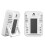 Digital LCD Thermometer Hygrometer Indoor Room Temperature Humidity Meter Sensor-B White Backlight 7