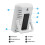 Digital LCD Thermometer Hygrometer Indoor Room Temperature Humidity Meter Sensor-B White Backlight 2