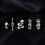 Surgical Steel Labret Stud for Lip Helix Tragus Piercing 8 5
