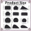 EVA Handle Molds for Pottery and Clay Sculpting 12 pcs 2