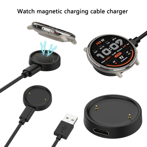 Watch Charging Power Adapter Line for Active 2 A2437 Fast Charging Cable Rapid Energy Replenishment 1