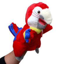 Wave Wings Speaking Parrot Plush Interactive Animated Bird Recording Stuffed Animal Educational Learning Prop For Cognitive Development Communication