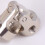 RC Car Universal Joint Coupler 45 Degree Rotation 5 Pcs 5