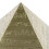 Bronze Pyramid Ashtray Alloy 5.0x5.0x4.5in Rustproof Elegant Pattern 11