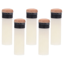 Pretyzoom Pool Stick Tips Screw-on Design 5Pcs