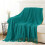 Knitted Decorative Throw Blanket – Soft, Lightweight, Tassel Design, Light Yellow, Compatible with Couch/Sofa/Chair/Bed 6