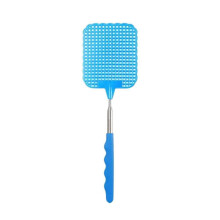 Retractable Plastic Fly Swatter with Stainless Steel Pull Rod S9D7