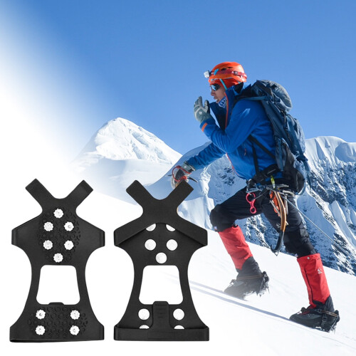 Ice Cleats for Shoes Boots 8 Steel Studs 1