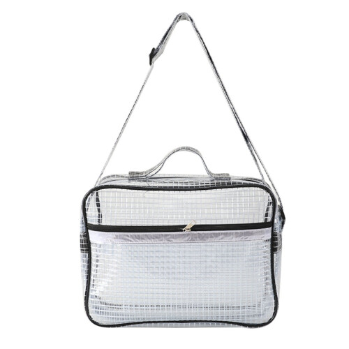 ROCKROK Multi-function Clear PVC Bag Transparent Shoulder Bag Anti-Static Tool Bag